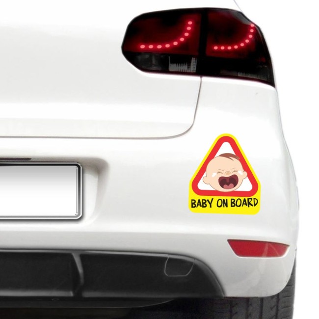 Baby on board - Síró kisfiú