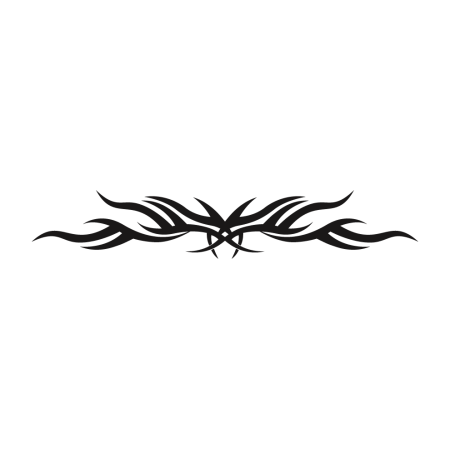 Autós matrica - Tribal láng