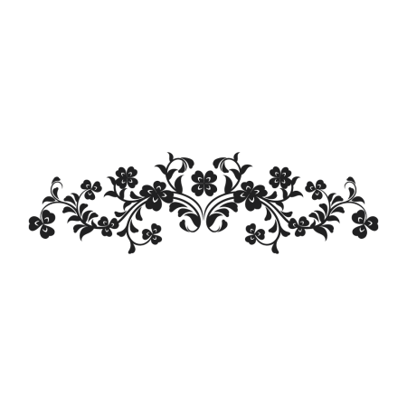 Autós matrica - Virágsor