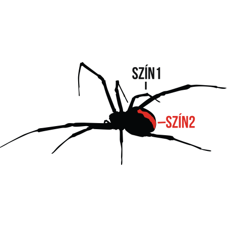 Autós matrica - Pók