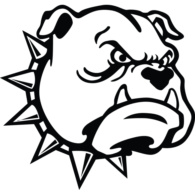 Autós matrica - Kutyafej