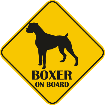Autós matrica - Boxer