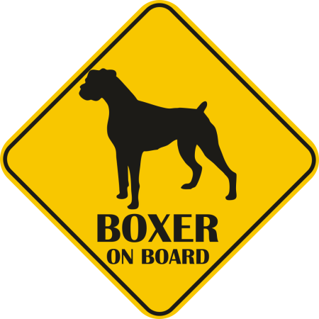 Autós matrica - Boxer