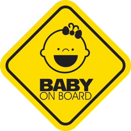 Baby on board - Kislány