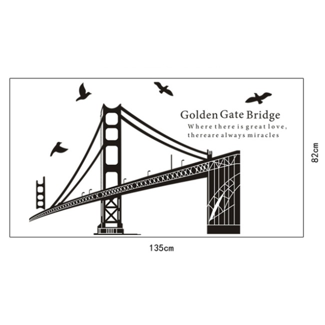 Golden Gate Bridge - Matrica Csomag