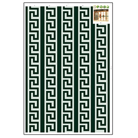 Görög motívum - Zöld - Bordűr matrica