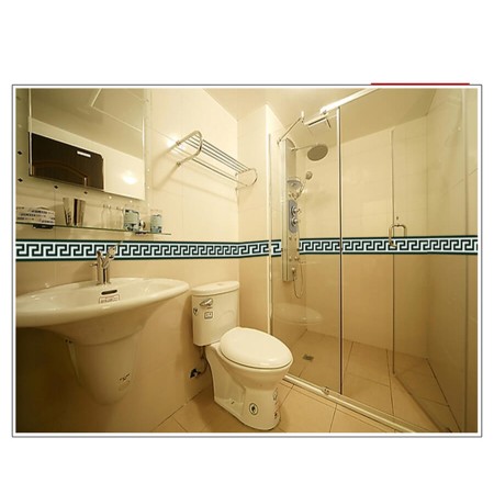 Görög motívum - Zöld - Bordűr matrica