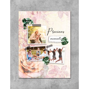 Értékes Pillanatok - 35x45 cm - Egyedi Vászonkép