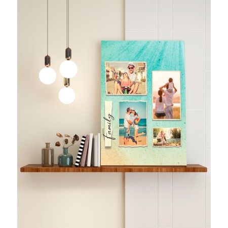 Family - 35x45 cm - Egyedi Vászonkép