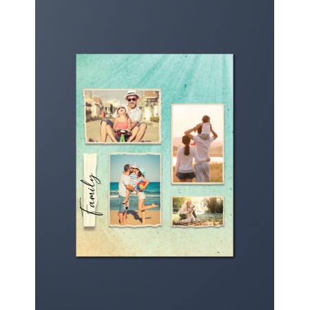 Family - 35x45 cm - Egyedi Vászonkép