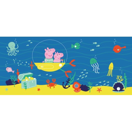 Fotótapéta - Peppa Pig - Under the sea