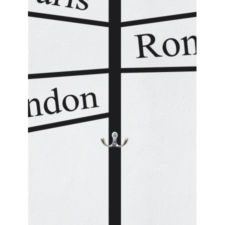 Állófogas falmatrica - Irányjelző