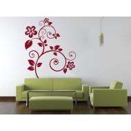 Virágkompozíció - Falmatrica / Faltetoválás