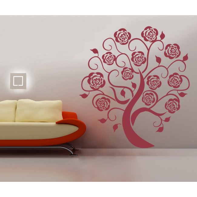 Rózsafa - Falmatrica / Faltetoválás