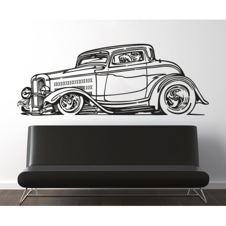 Ford Hot Rod - Falmatrica / Faltetoválás