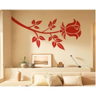 Egy szál rózsa - Falmatrica / Faltetoválás -