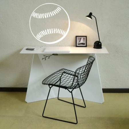 Baseball labda - Falmatrica / Faltetoválás