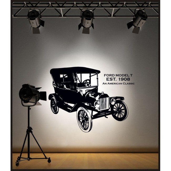 Ford T 1908 - Falmatrica / Faltetoválás