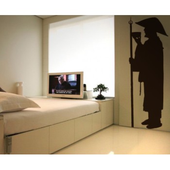 Ázsia őre - Falmatrica / Faltetoválás