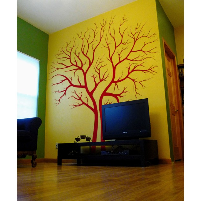 Fa télen - Falmatrica / Faltetoválás -