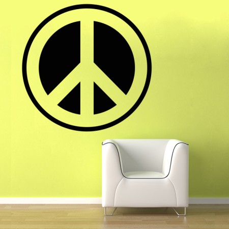 Béke jel - Falmatrica / Faltetoválás -