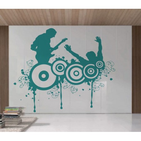 Művészet és zene - Falmatrica / Faltetoválás