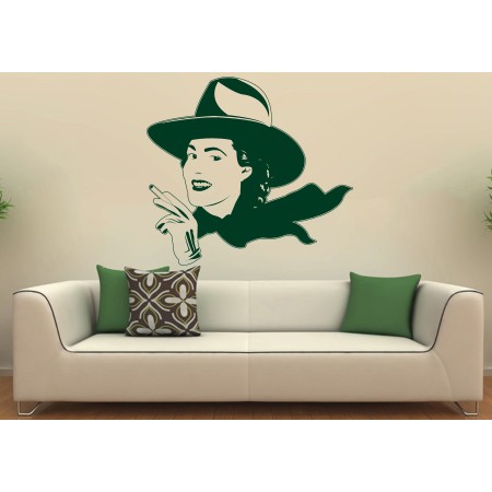 Utazó hölgy - Falmatrica / Faltetoválás