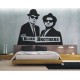Blues Brothers - Falmatrica / Faltetoválás
