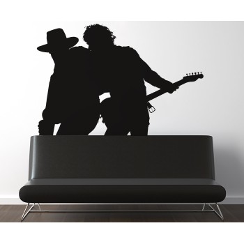 Bruce Springsteen és Clarence Clemons - Falmatrica / Faltetoválás