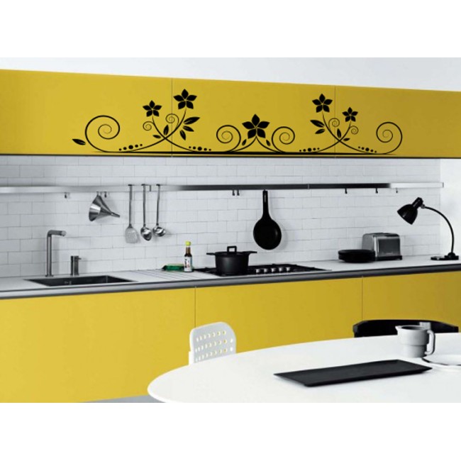 Virágdísz az otthonokba - Falmatrica / Faltetoválás