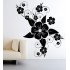 Virág művészet - Falmatrica / Faltetoválás