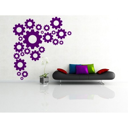 Fogaskerekek - Falmatrica / Faltetoválás -
