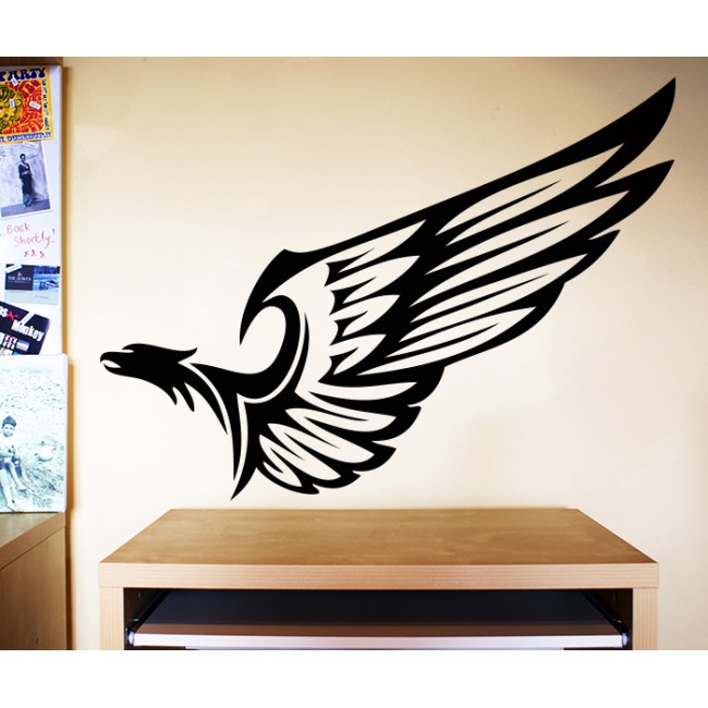 Tribál sas - Falmatrica / Faltetoválás