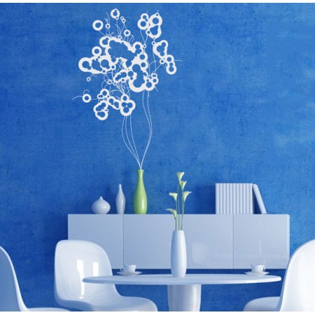 Elegancia egy modern stílusban - Falmatrica / Faltetoválás