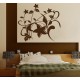 Absztrakt virág - Falmatrica / Faltetoválás
