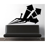 Tűzijáték - Falmatrica / Faltetoválás