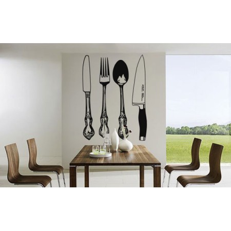 Előkelő étkészlet - Falmatrica / Faltetoválás -