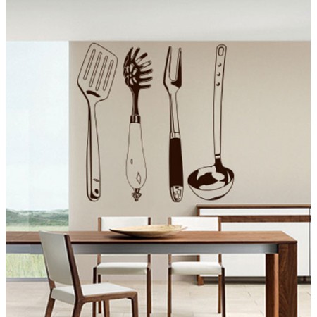 Konyhai eszközök - Falmatrica / Faltetoválás -