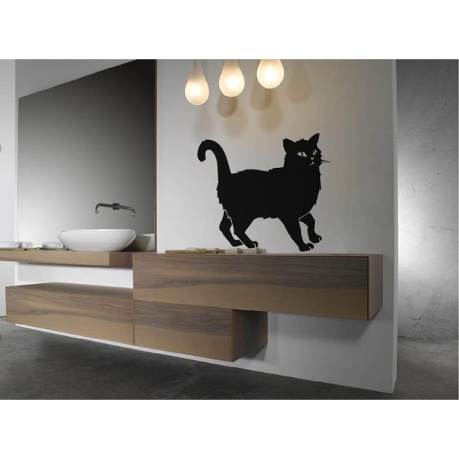 Fekete macska - Falmatrica / Faltetoválás