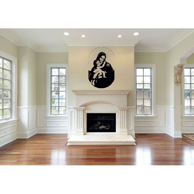 Szűz Mária - Falmatrica / Faltetoválás