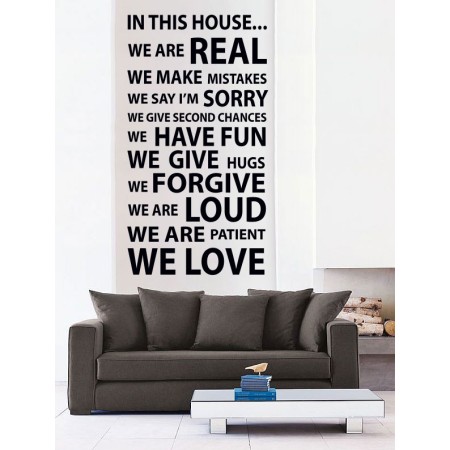 In This House 2 - Falmatrica / Faltetoválás -