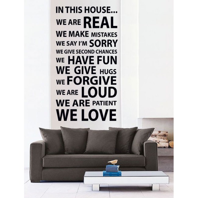 In This House 2 - Falmatrica / Faltetoválás -