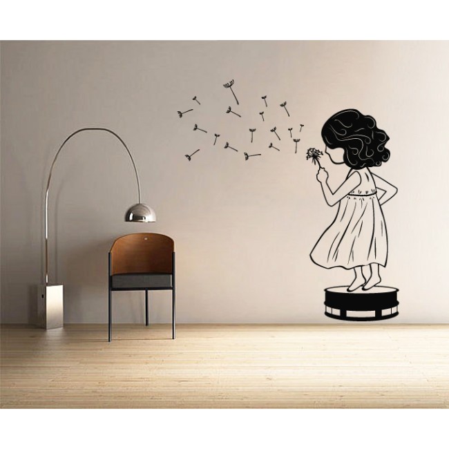 Pitypang fújás - Falmatrica / Faltetoválás