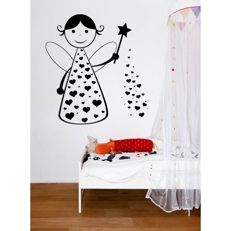 Jó tündér - Falmatrica / Faltetoválás