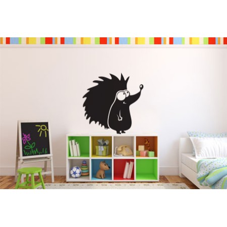 Kisállatok - süni - Falmatrica / Faltetoválás