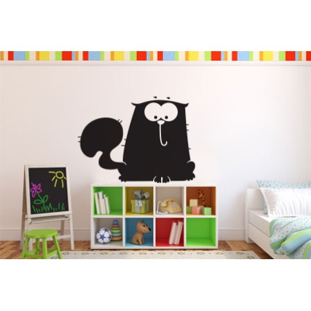 Kisállatok - macska - Falmatrica / Faltetoválás