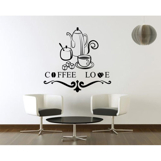 Coffee Love - Falmatrica / Faltetoválás -