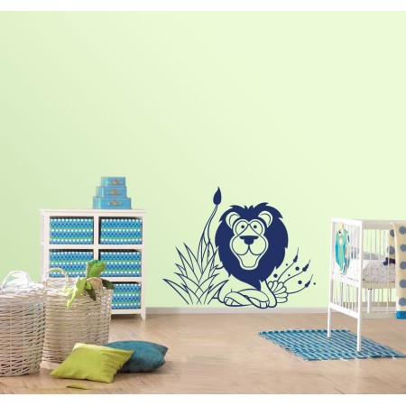 Oroszlán a dzsungelben - Falmatrica / Faltetoválás