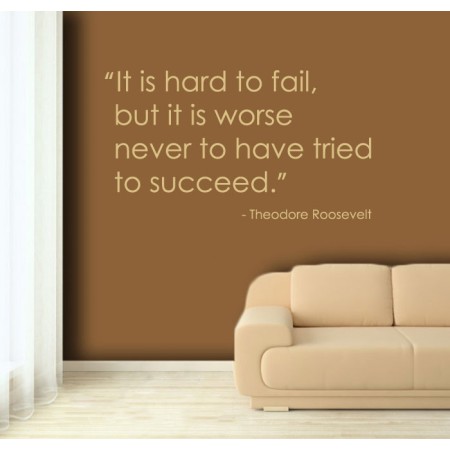 It is hard to fail - Falmatrica / Faltetoválás