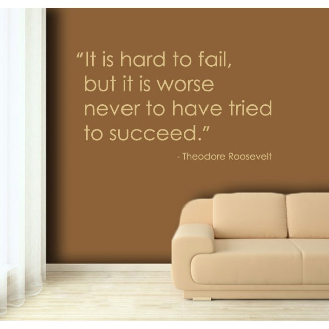 It is hard to fail - Falmatrica / Faltetoválás